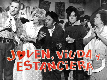 Joven, viuda y estanciera