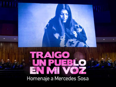 Traigo un pueblo en mi voz
