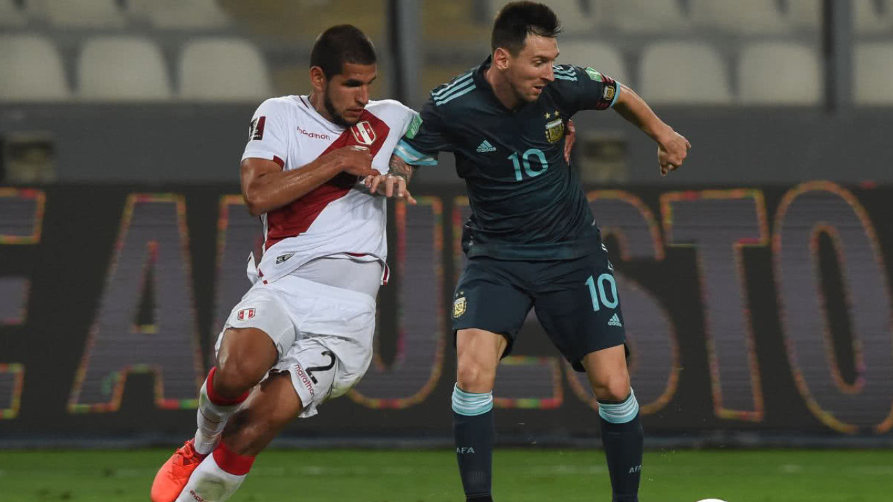 Argentina derrotó por 0-2 al local Perú