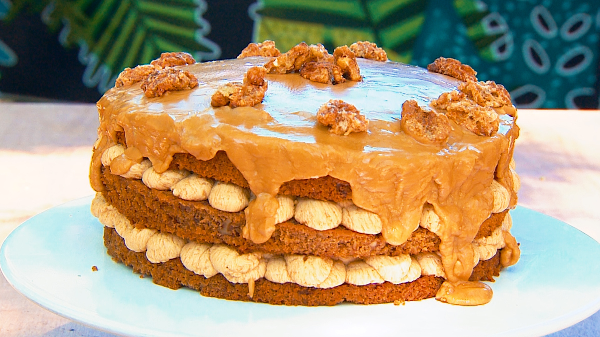 Torta de café, la estrella del finde