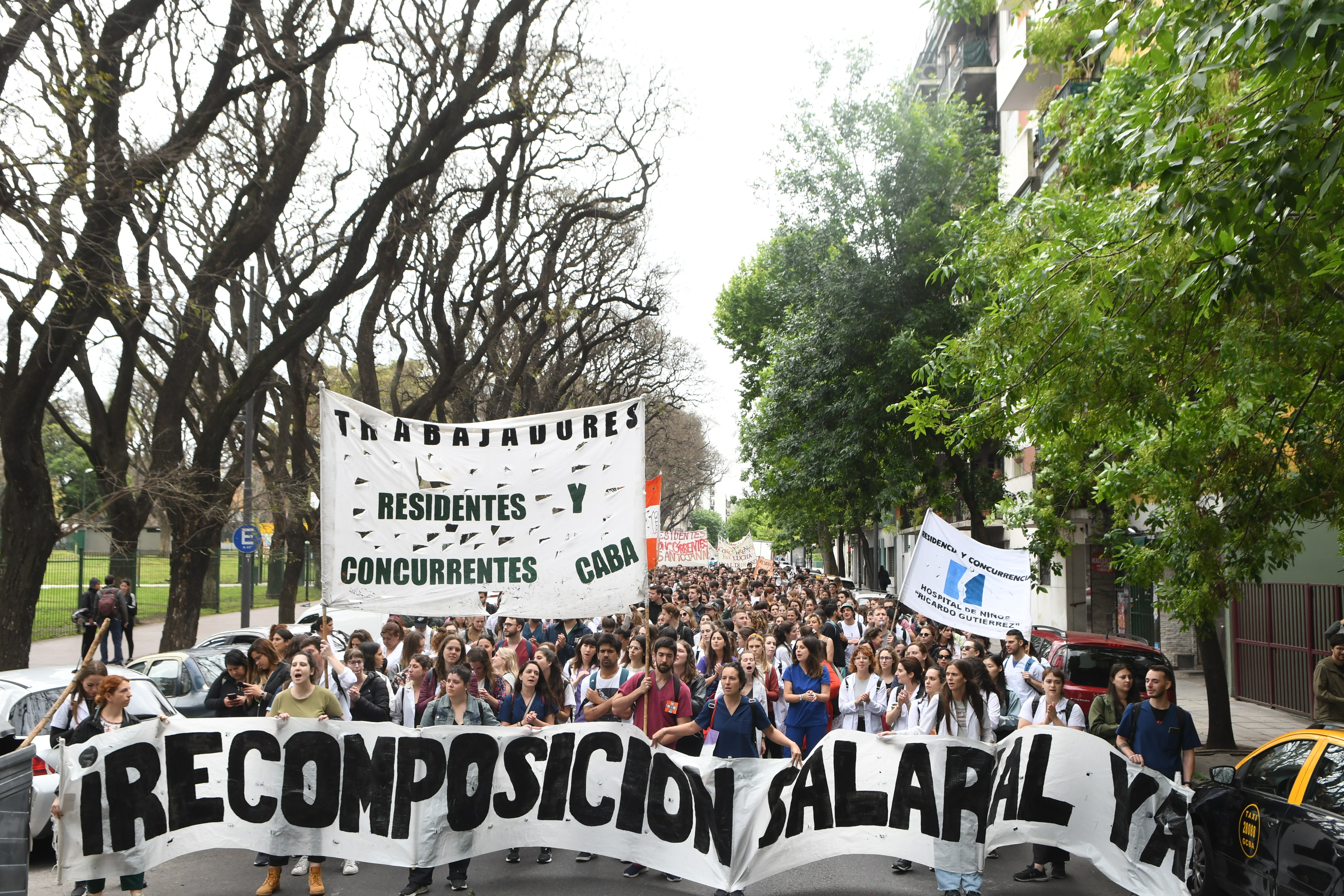 Paro por tiempo indeterminado de residentes y concurrentes de CABA