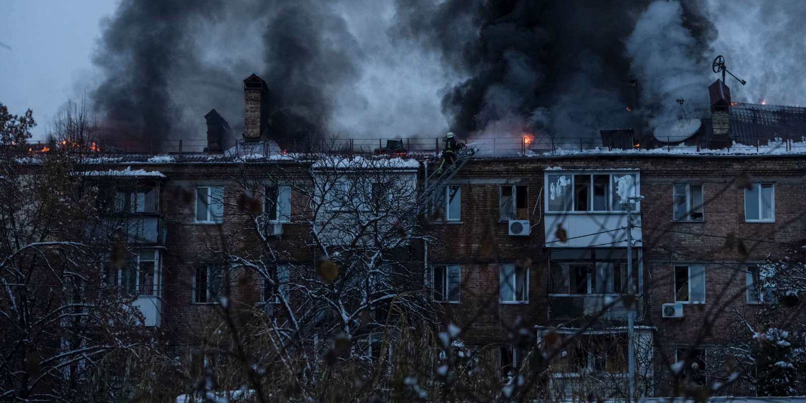 Kiev, sin agua ni electricidad tras un nuevo ataque ruso