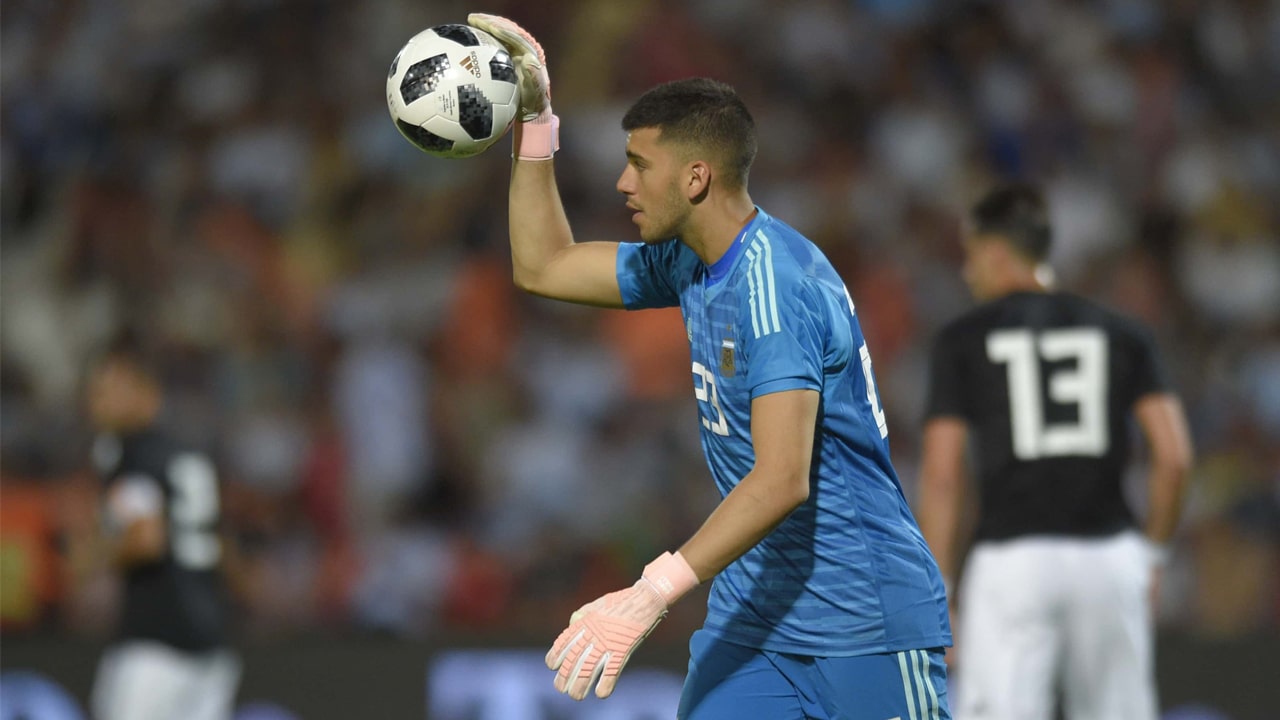 Arquero: Gerónimo Rulli