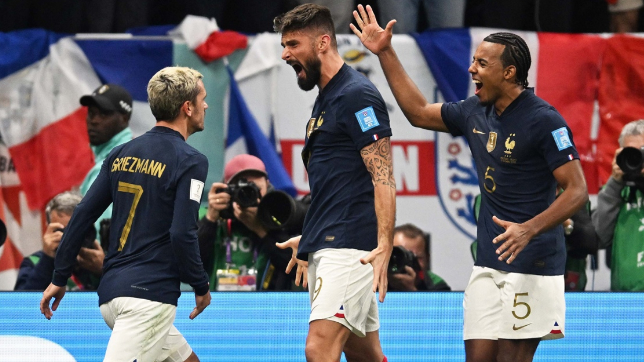 Francia derrotó a Inglaterra y jugará la semifinal con Marruecos