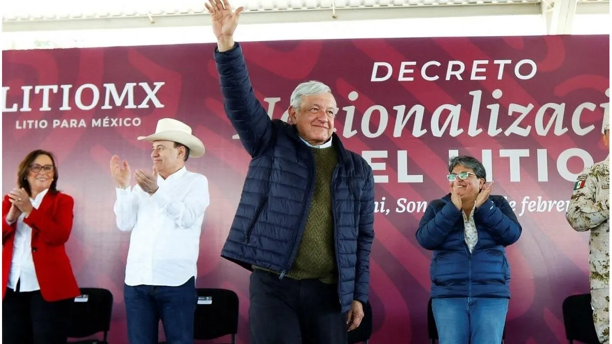 López Obrador nacionalizó el litio