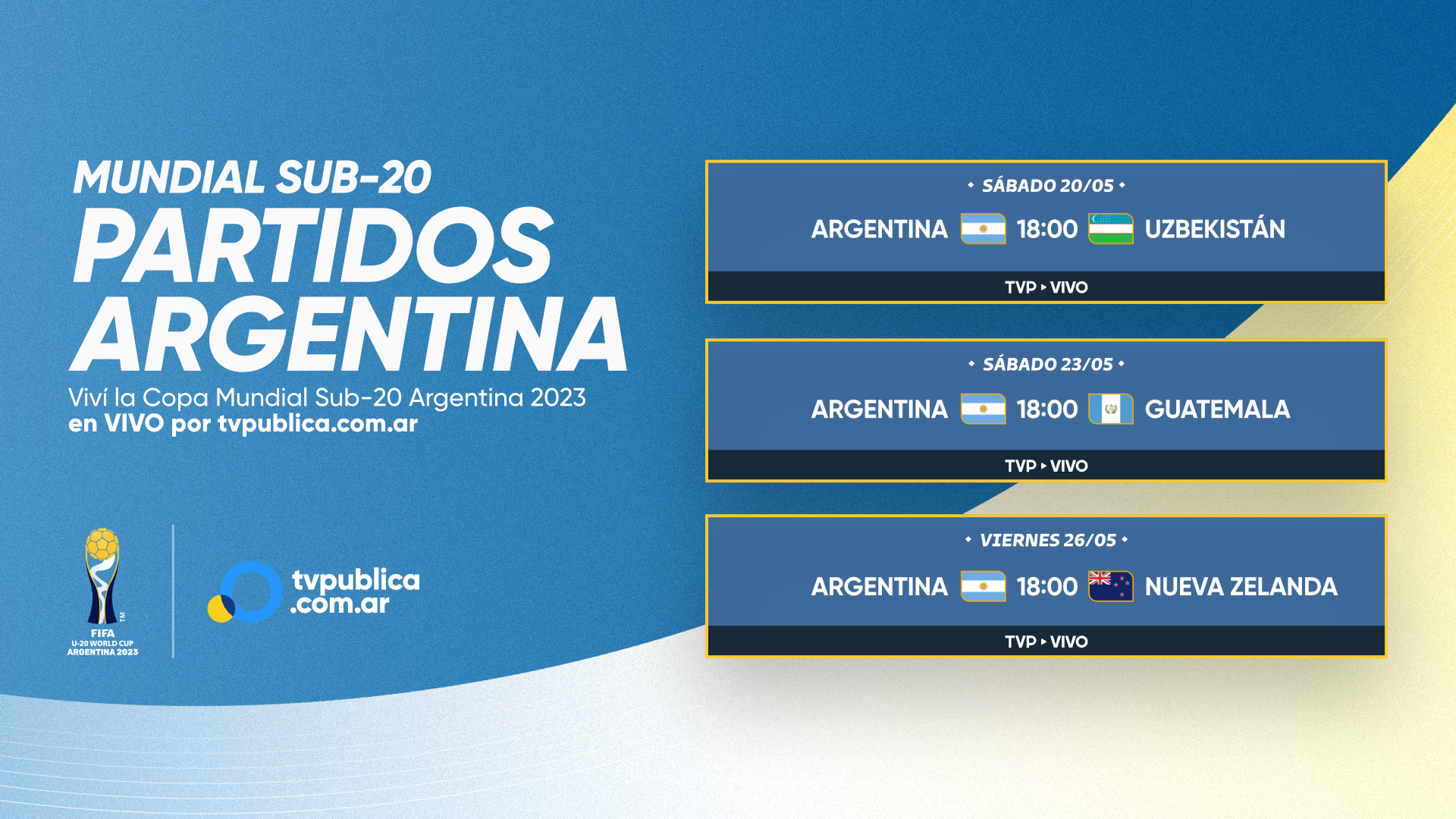 Fixture del Mundial Sub-20: ¿Cuándo y contra quién juega Argentina?