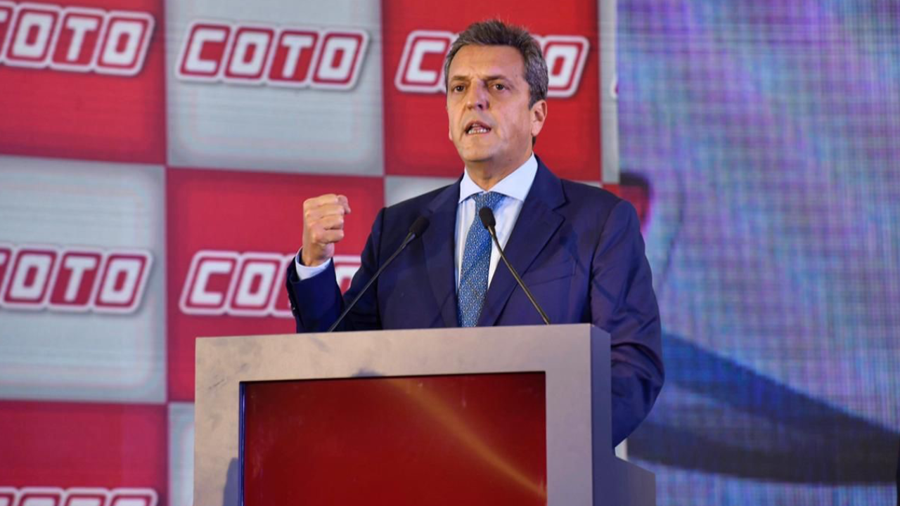 Massa: “La Patria también se construye con empresarios que no se llevan la plata afuera”