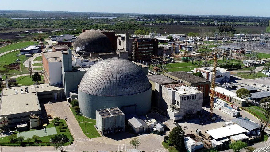 La Liga de la Ciencia muestra el proceso de reparación de la Central Nuclear Atucha II