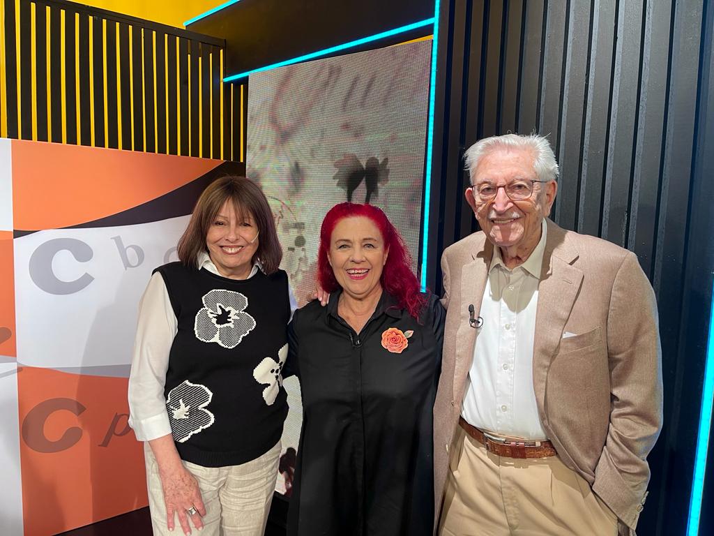 ‘Los 7 locos’ recibe a la artista Renata Schussheim y al escritor Abrasha Rotenberg