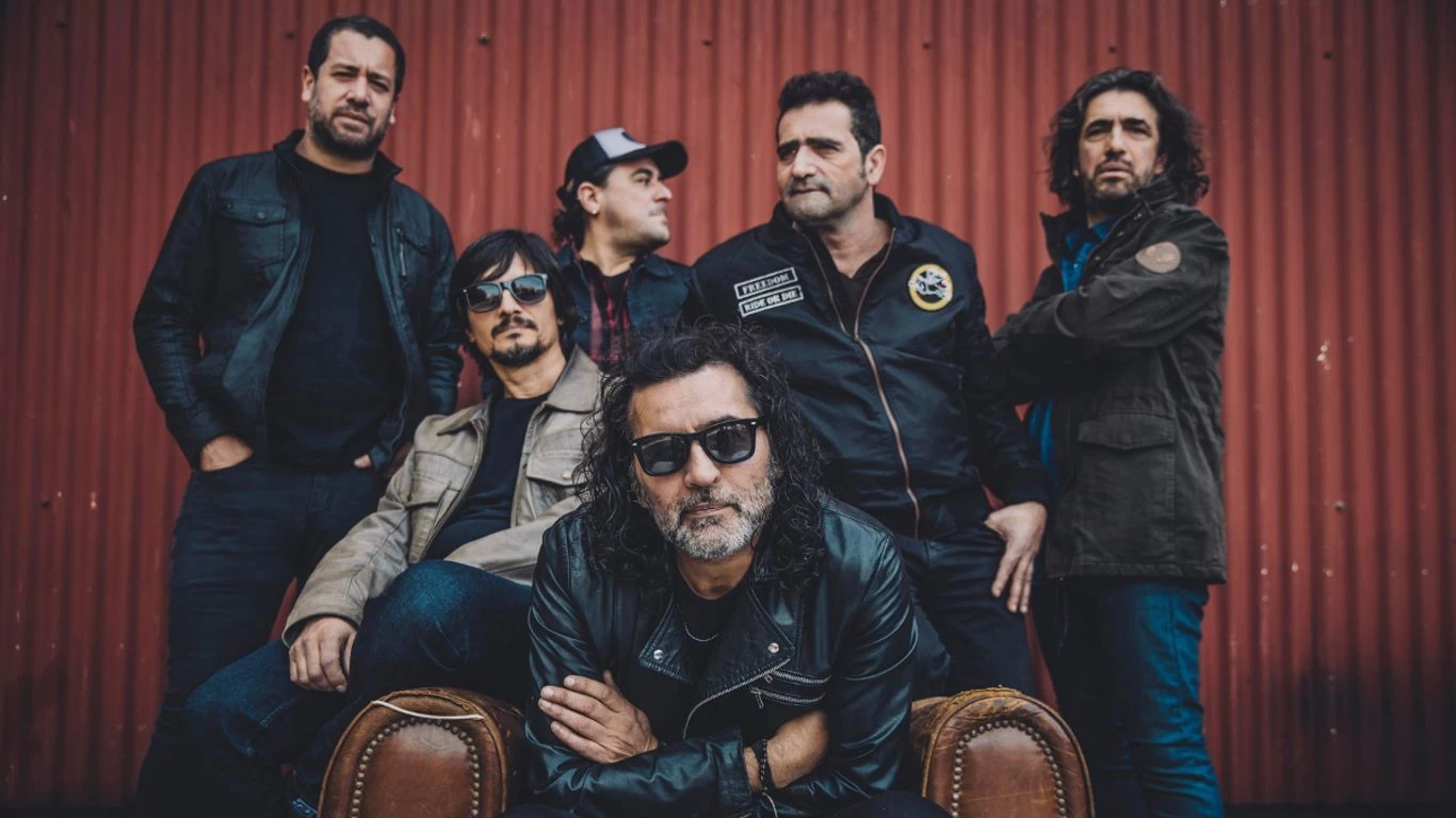 El rock de ‘Los Pérez García’ suena a fondo en el estudio de Festival País