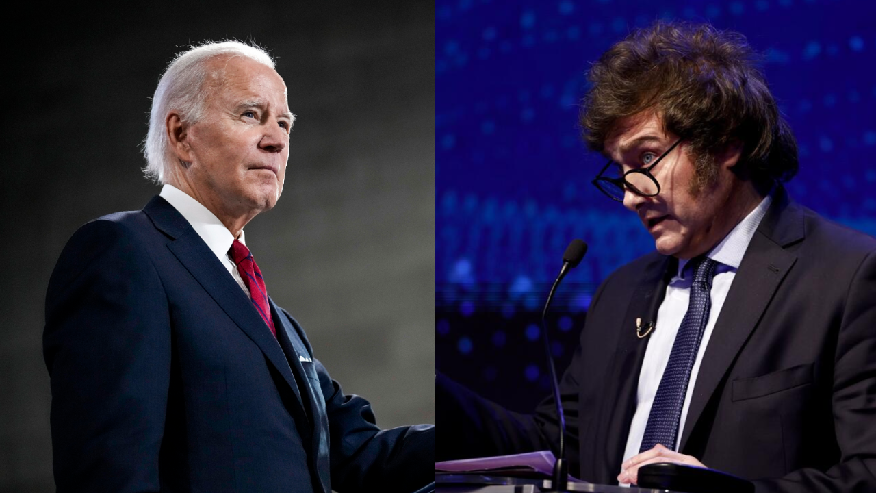 Joe Biden habló con Milei, pero no vendrá a su asunción