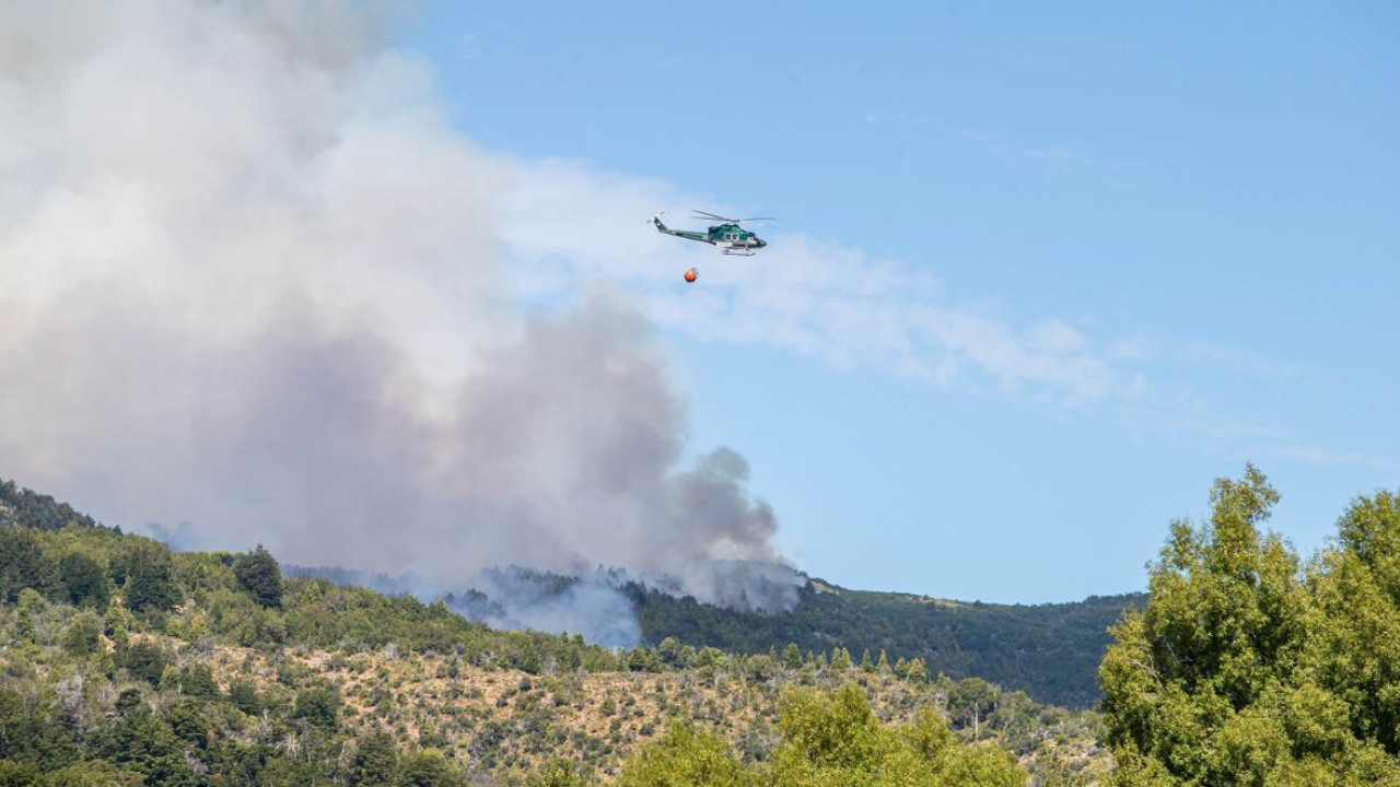 El mapa de los incendios forestales: focos en la Patagonia y el Litoral