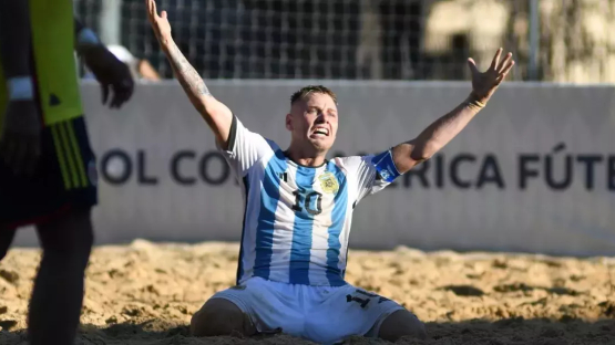 Argentina debuta en el Mundial de Fútbol Playa 2024