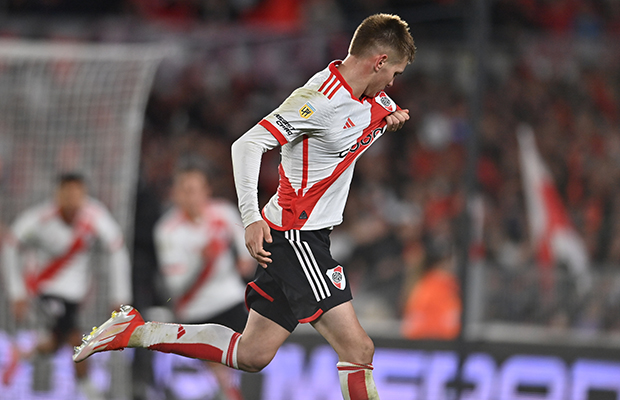 River le ganó a Sarmiento en la despedida de Demichelis en el Monumental