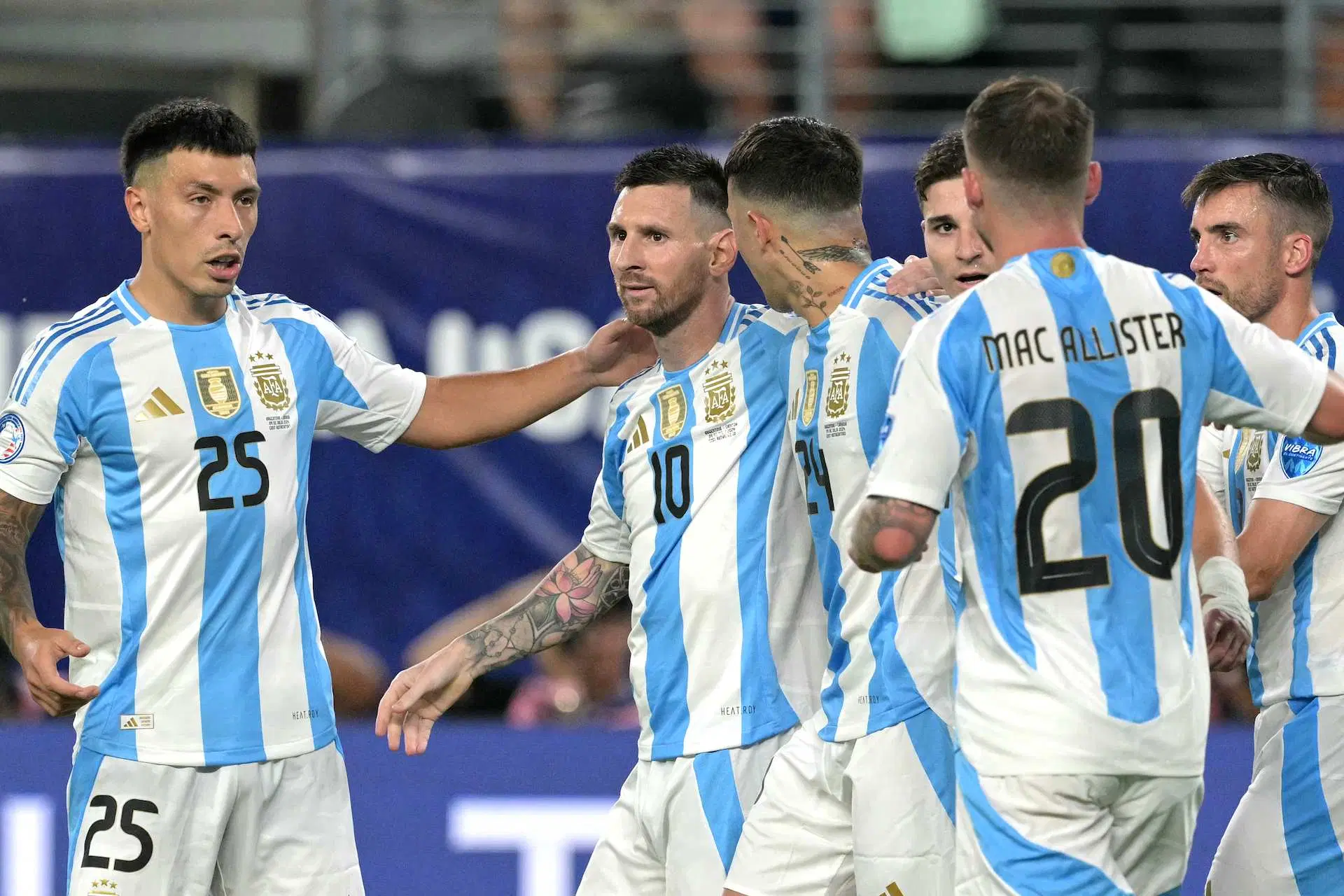 Argentina enfrenta a Colombia en la final palpitando el título de bicampeón