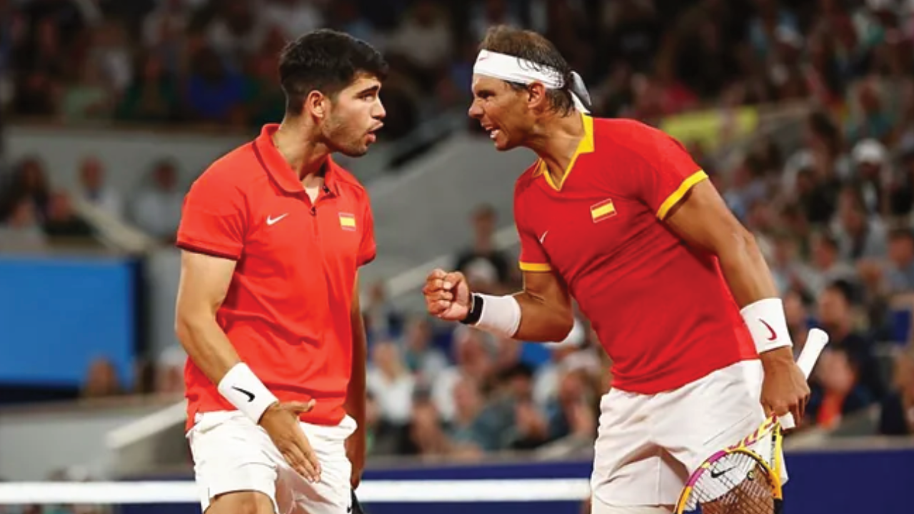 Nadal y Alcaraz, eliminados en dobles