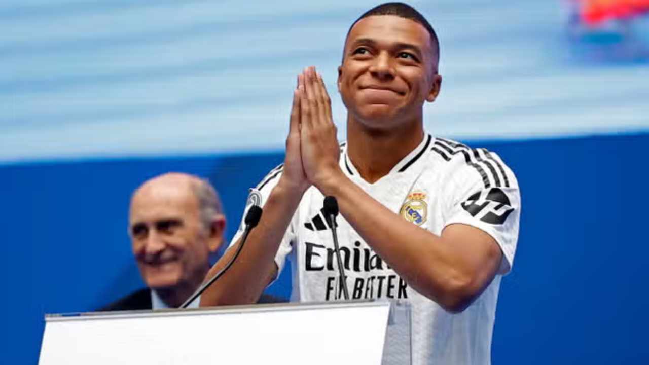 Real Madrid presentó a Kylian Mbappé como su nueva estrella: “Voy a dar la vida por este club”