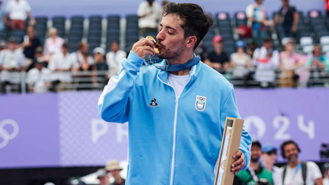 BMX Freestyle: José &#8220;Maligno&#8221; Torres Gil consiguió el primer oro argentino en París