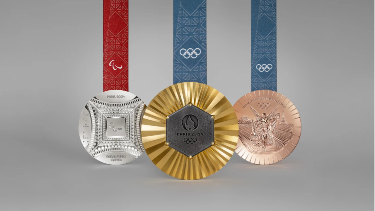 Cómo son las medallas que se entregan en los Juegos Olímpicos