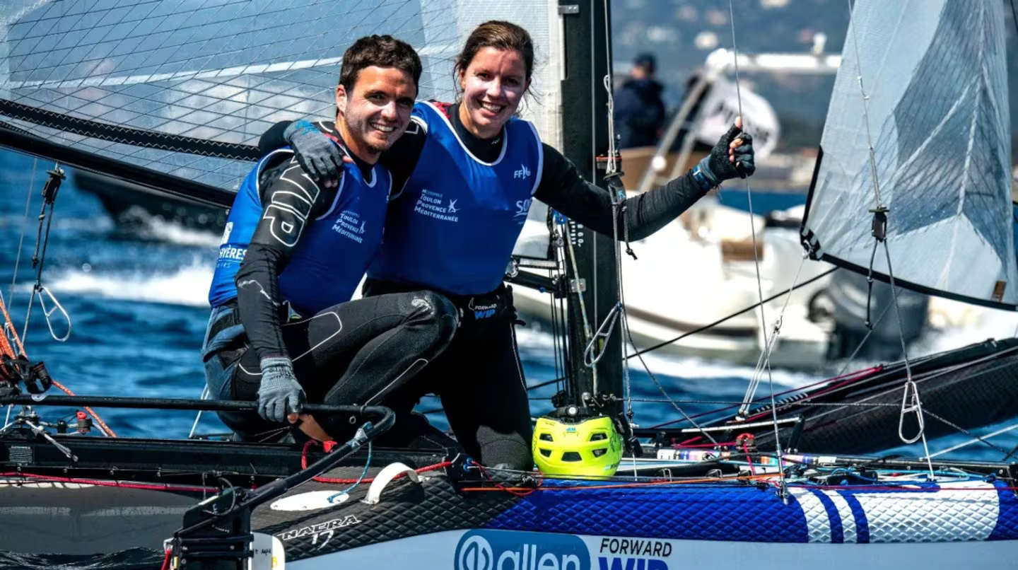 Franco Serrano, Catalina Turienzo, Mateo Majdalani y Eugenia Bosco compiten por el orgullo argentino