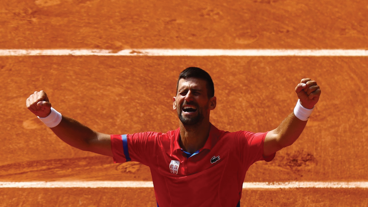 Djokovic, sencillamente conmovedor