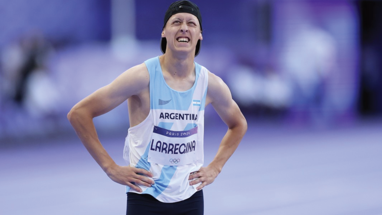 Larregina se quedó afuera de la final de los 400 metros