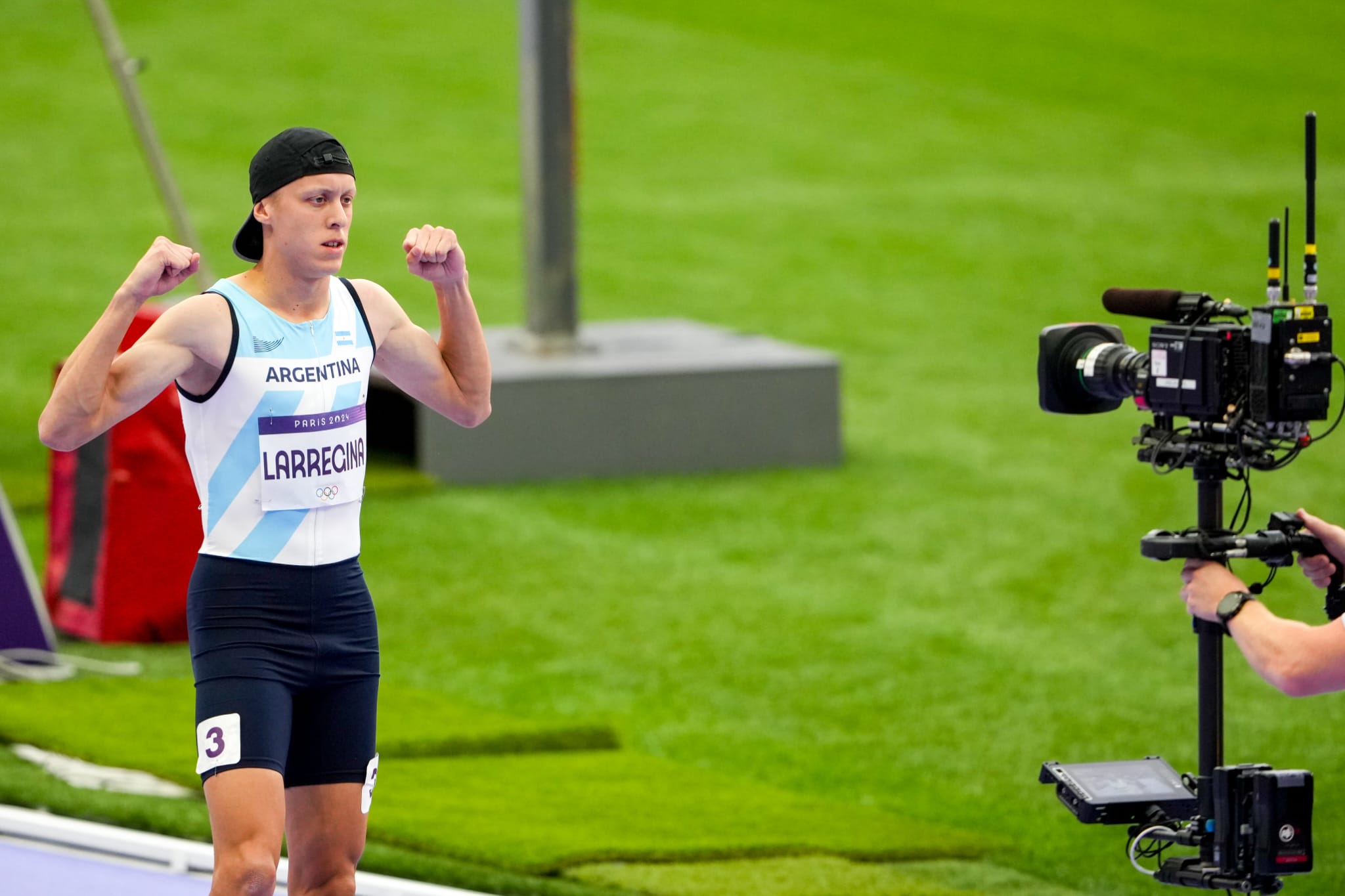 Un velocista argentino está en semifinales de 400 metros planos de los JJ.OO.