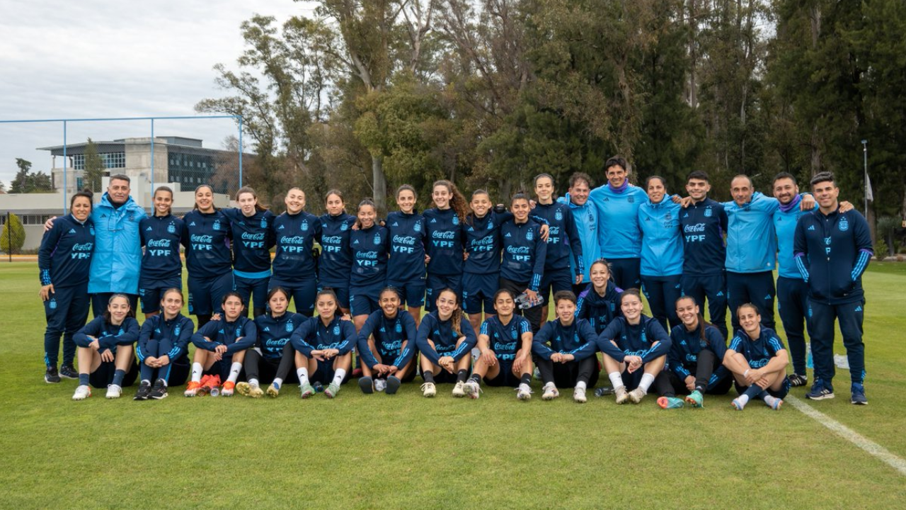 La Selección Sub 20 femenina se prepara para el Mundial