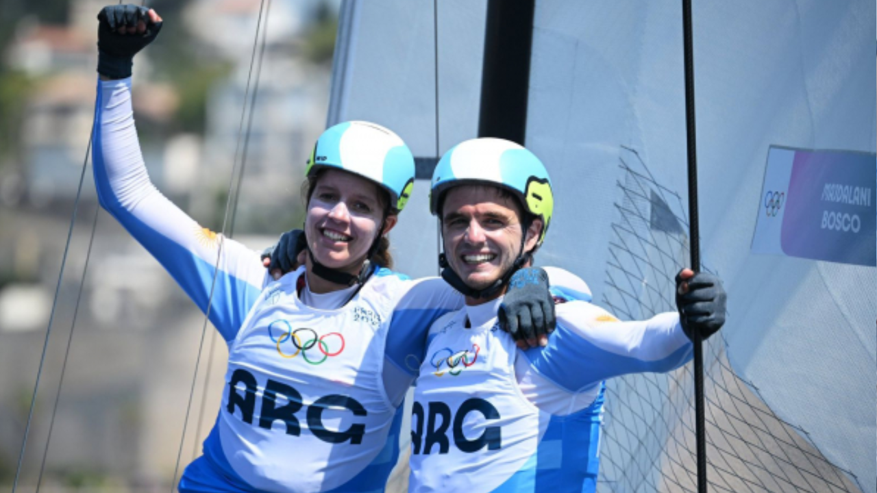 La segunda medalla olímpica para la Argentina se conquistó sobre el agua