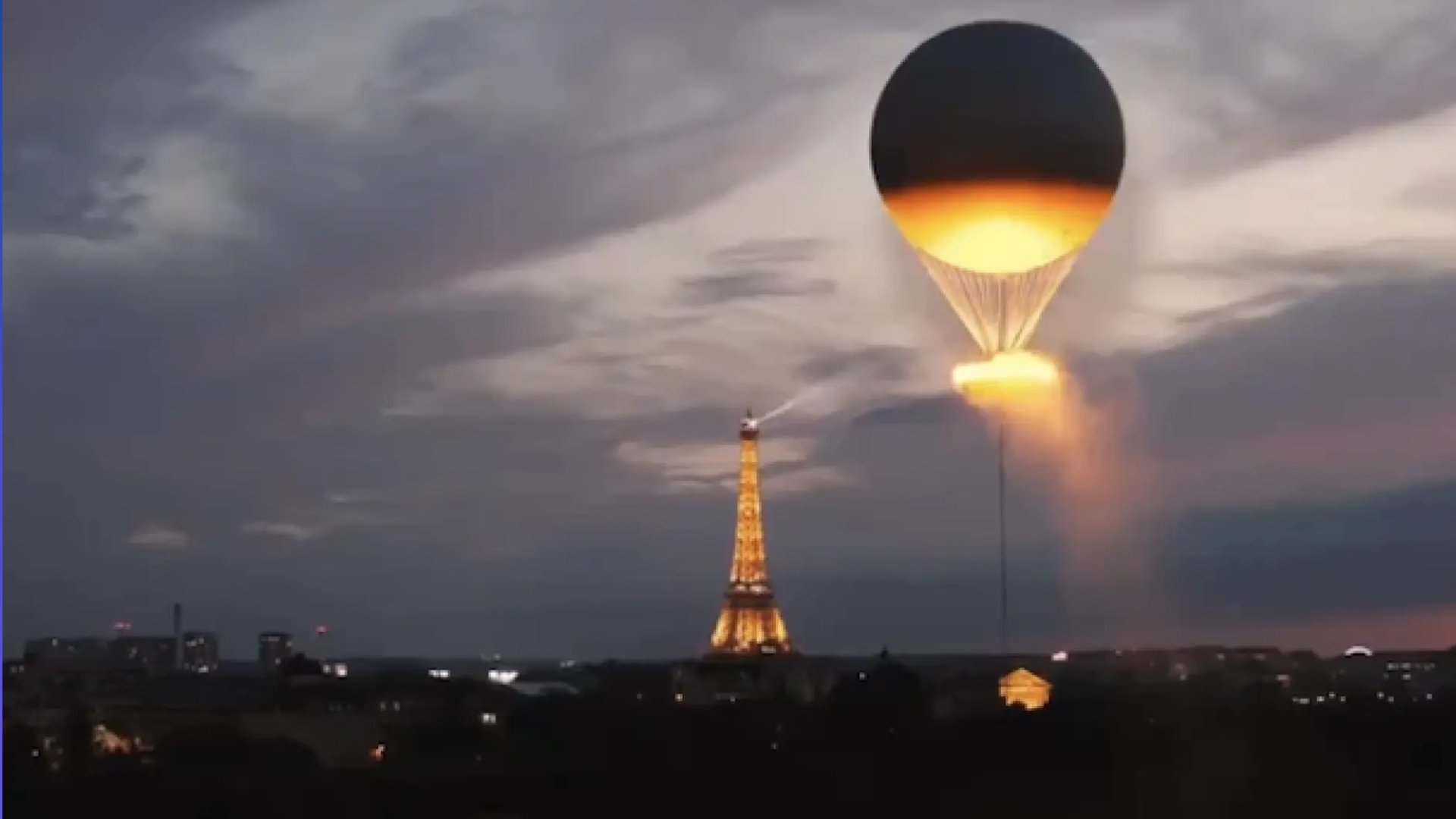 Cómo funciona el globo aerostático que acompaña a los Juegos