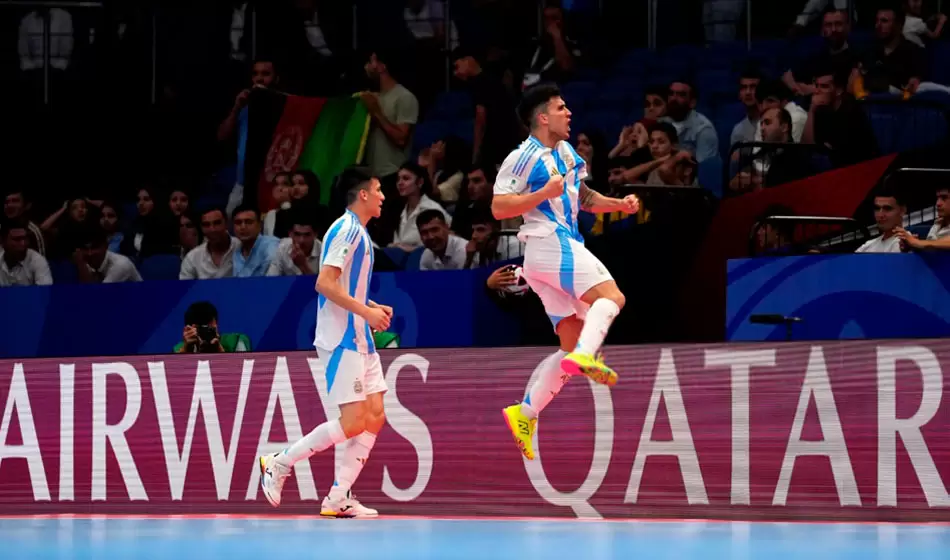 Argentina enfrenta a Angola, en el cierre de la zona de grupos del Mundial de Futsal