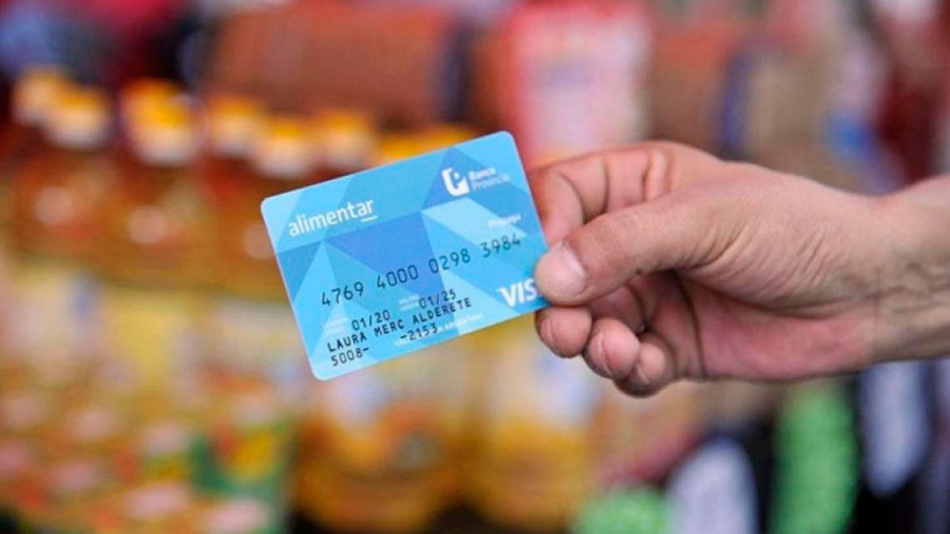 Aumento en el monto de la Tarjeta Alimentar e inclusión de más beneficiarios