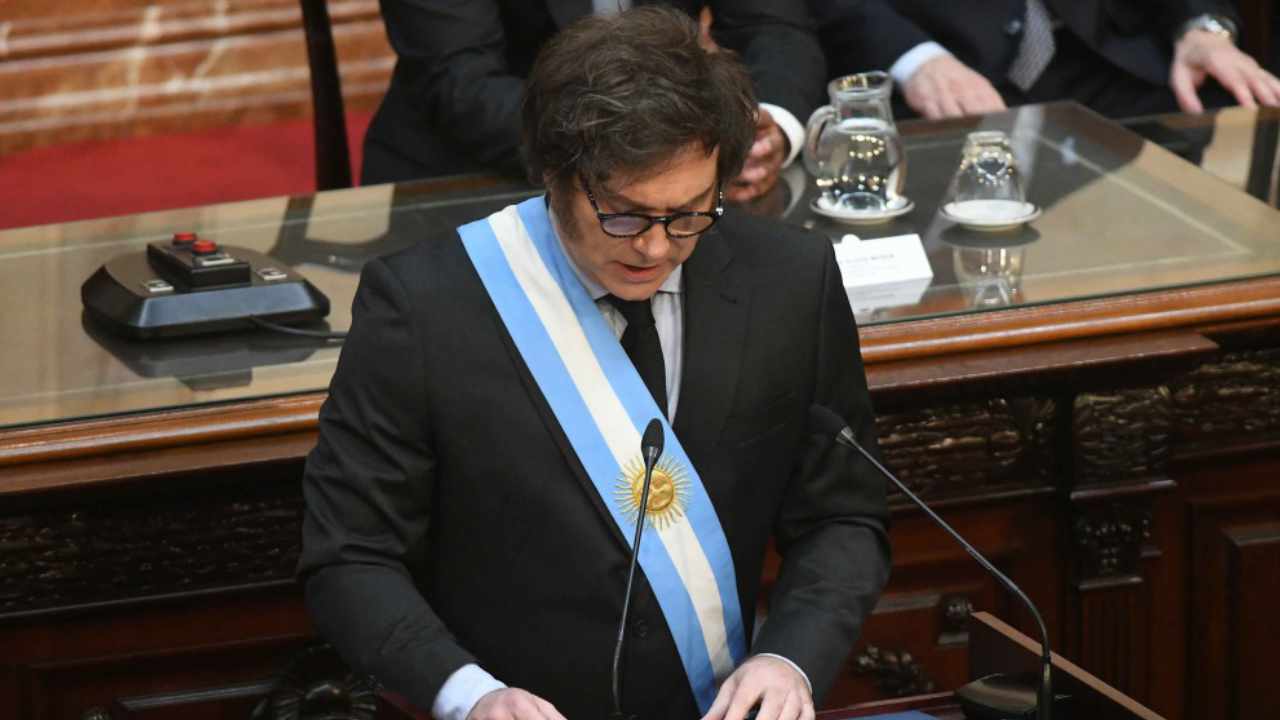 Javier Milei: &#8220;Venimos a ponerle un cepo al Estado&#8221;