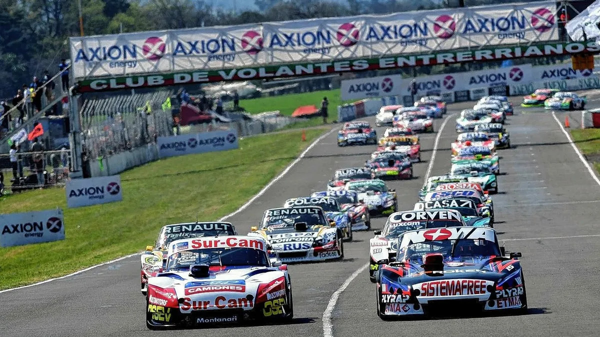 El Turismo Carretera larga la segunda fecha por la Copa de Oro en Paraná