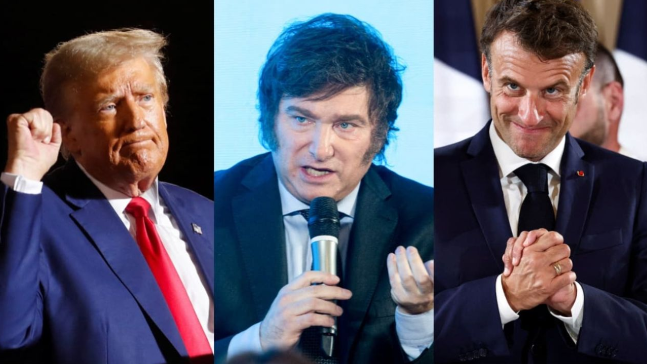 Trump, Macron y Meloni: la agenda internacional de Javier Milei