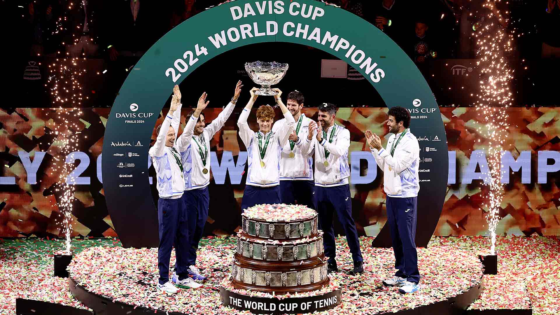 Italia, bicampeón de la Copa Davis