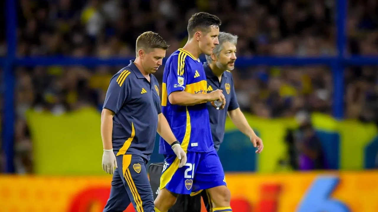 Boca visita a Unión sin Ander Herrera: cuánto tiempo estará lejos de las canchas