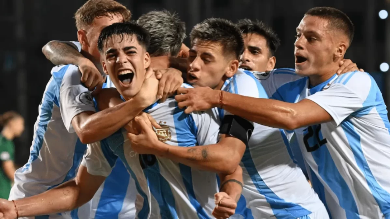 Sudamericano Sub-20: Argentina le ganó a Chile en el inicio del hexagonal final