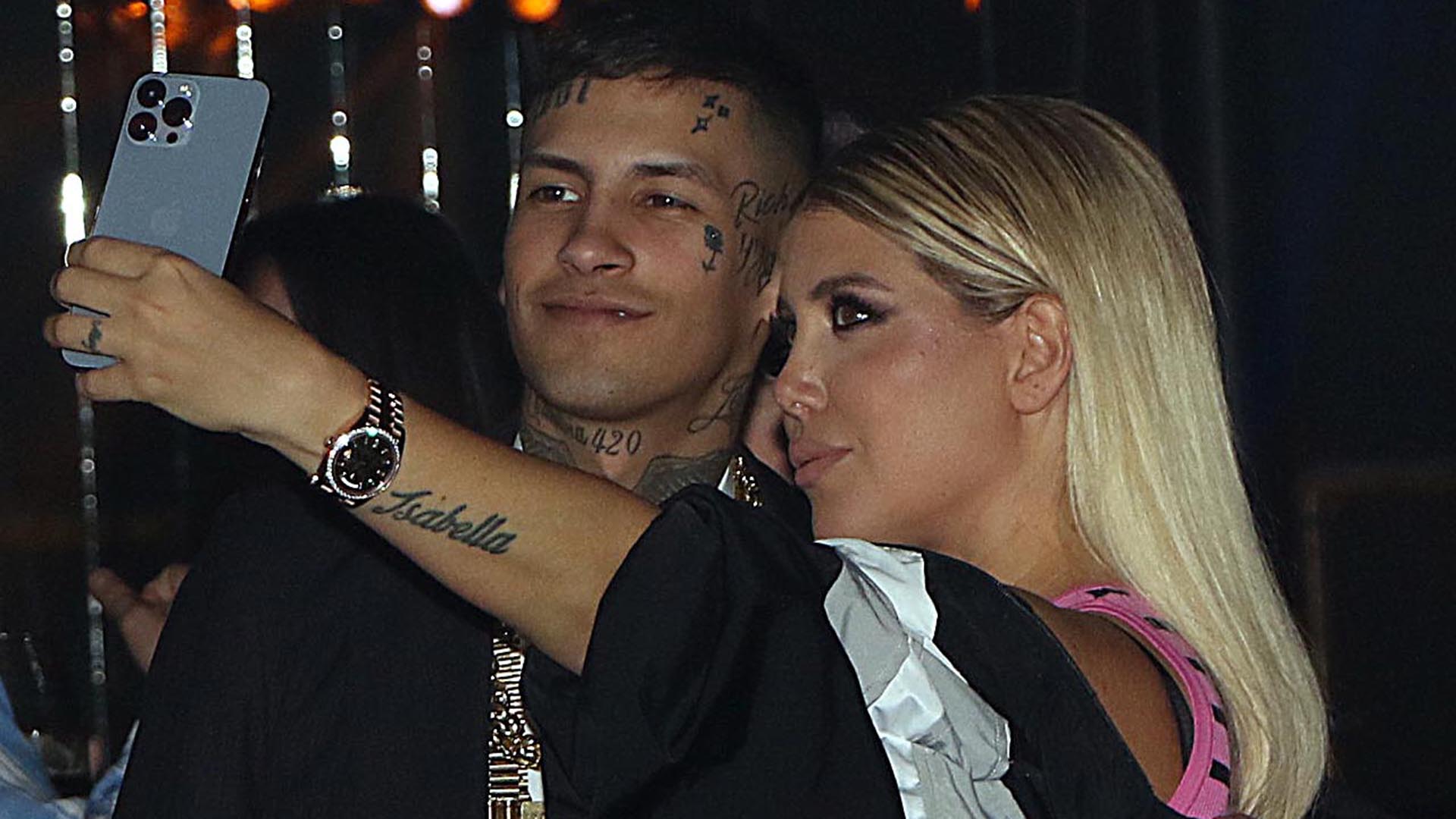 Un romántico: L-Gante confesó que quiere casarse con Wanda Nara