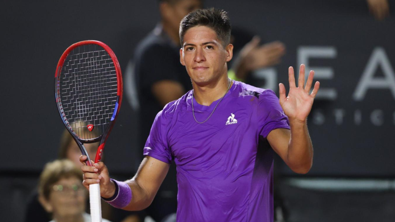 Sebastián Báez clasificó a la segunda ronda del Challenger de Rosario