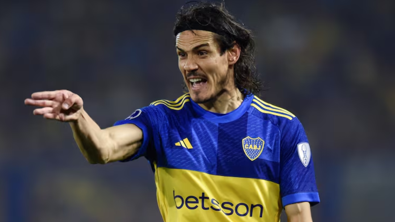 Preocupación en Boca: Cavani no llega al duelo de la Libertadores