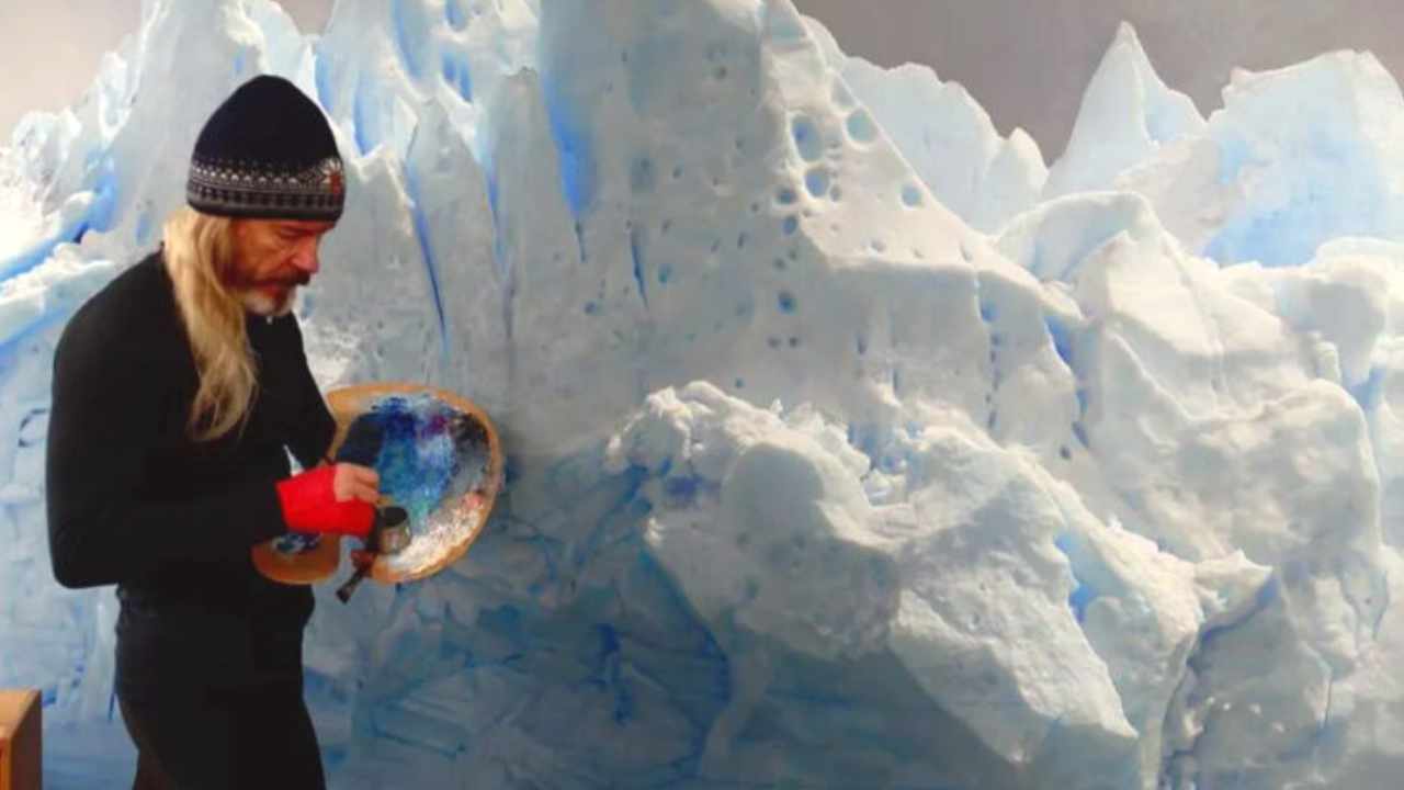 Una obra sobre el Perito Moreno fue vendida en una cifra récord