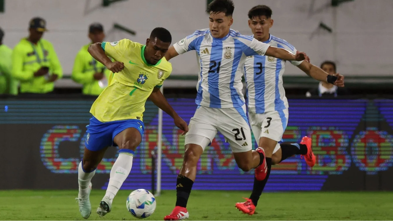 Sudamericano Sub-20: Argentina y Brasil empataron y el campeón se definirá en la última fecha