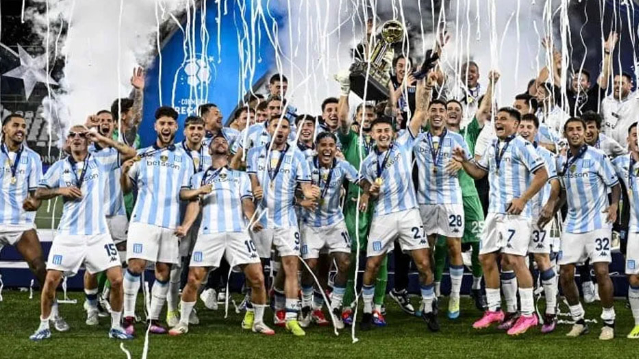 Racing derrotó 2-0 a Botafogo en Brasil y se consagró campeón de la Recopa Sudamericana