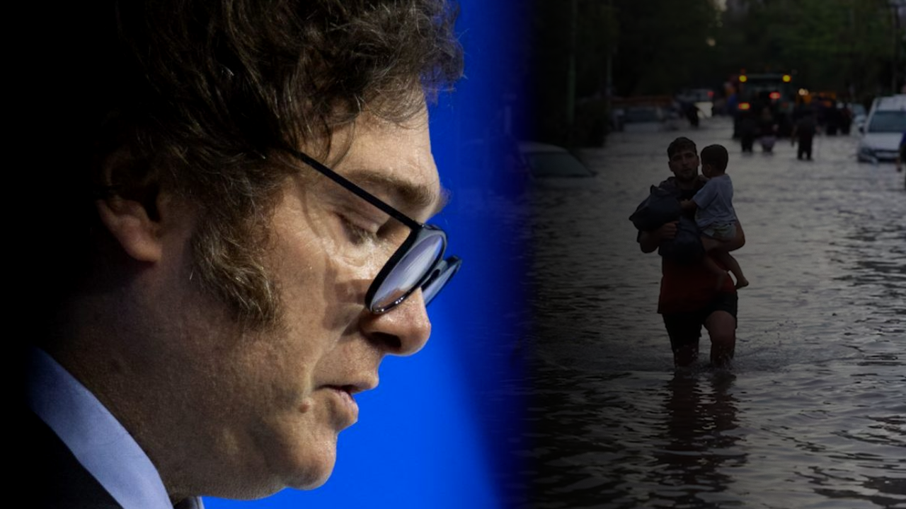 Javier Milei decretó tres días de duelo por las víctimas del temporal en Bahía Blanca