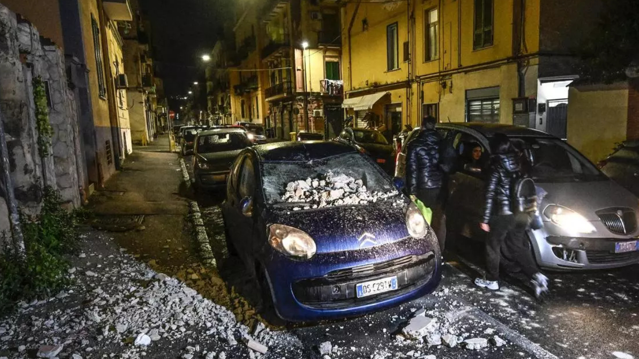 Pánico en Italia por un sismo cerca de Nápoles