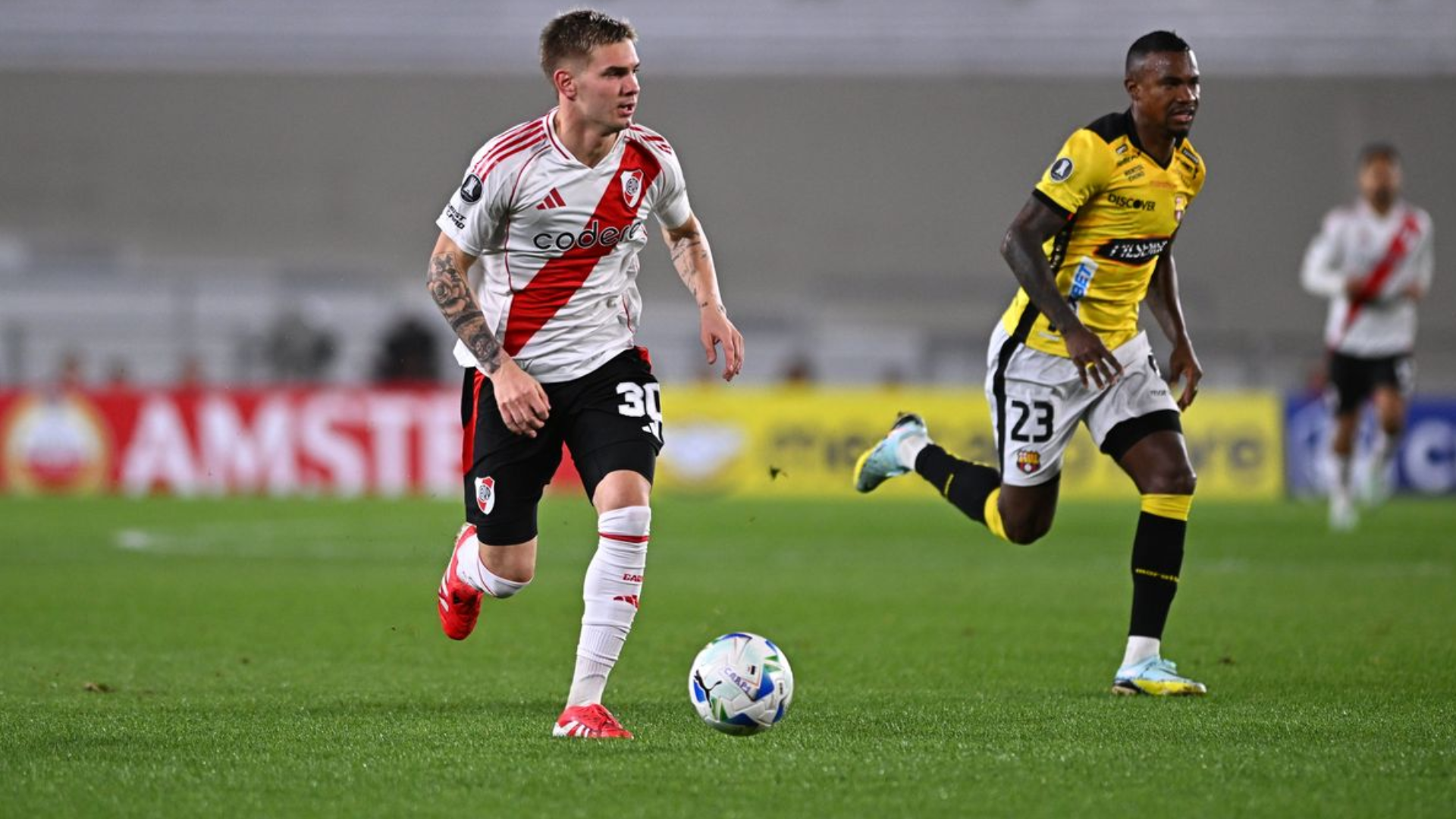 River no pudo con Barcelona de Ecuador y empató en el partido por Copa Libertadores
