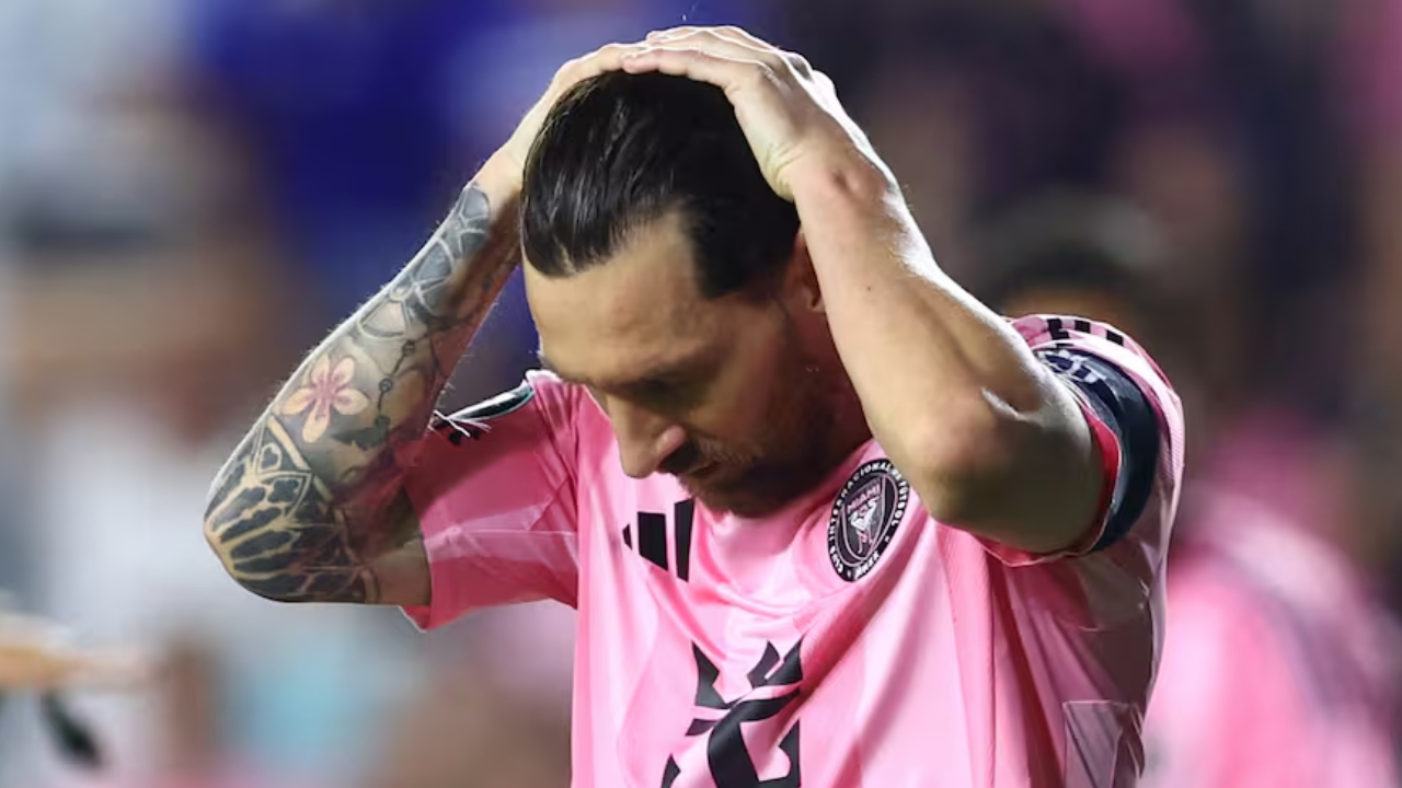 El Inter Miami de Messi se quedó afuera en las semifinales de la Concachampions