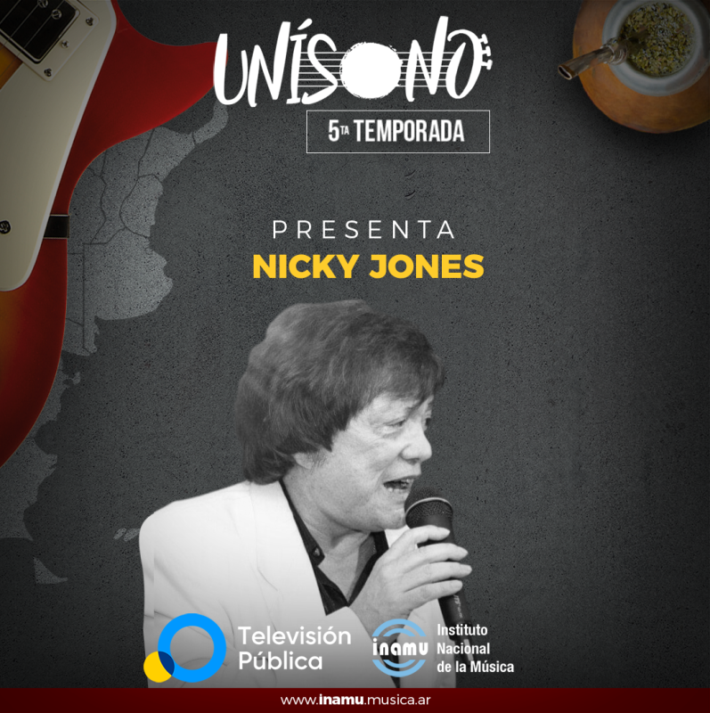 Homenaje a Nicky Jones en “Unísono”