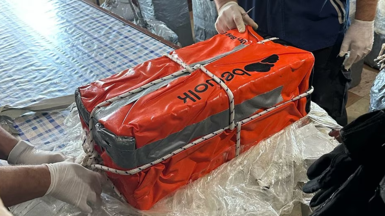 Hallaron 482 kilos de cocaína en un buque de Emiratos Árabes en un puerto de Santa Fe